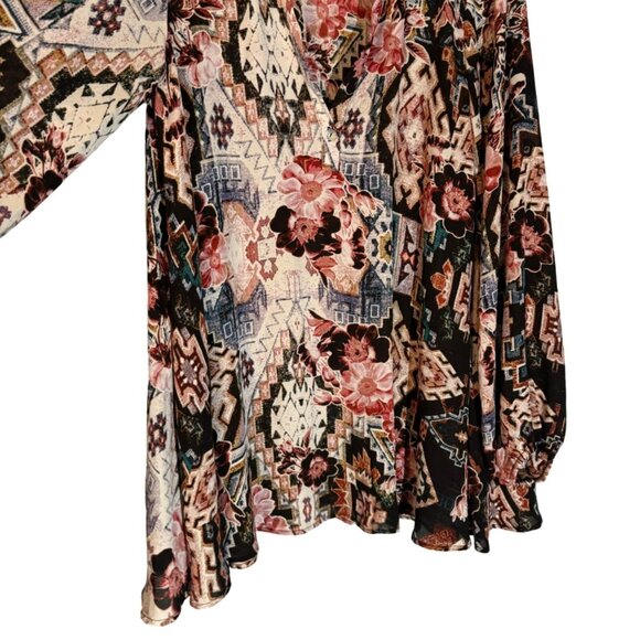 Show Me Your Mumu Women's Floral Boho Blouse Size M - Picture 4 of 12